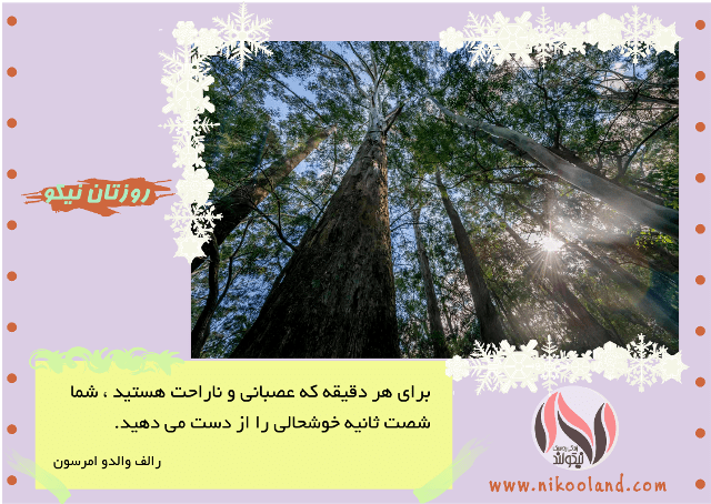 جمله انگیزشی از رالف والدو امرسان در مورد خوشحالی در زندگی